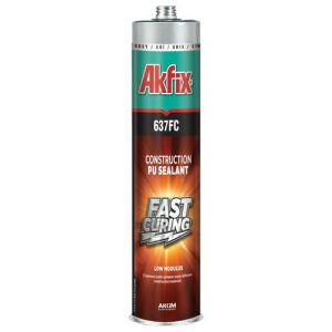 Герметик полиуретановый быстросохнущий белый Akfix 600 мл/TURKEY
