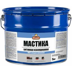 Мастика битумно-изоляционная МБИ Оптилюкс (5кг) ведро