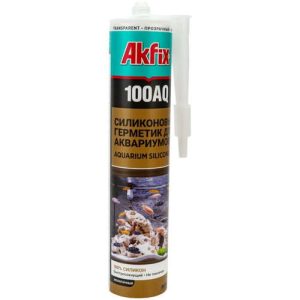 Аквариумный силикон прозрачный Akfix 280 мл