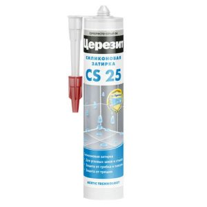 Герметик силиконовый Церезит CS 25 280 мл с-серый