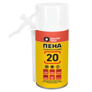 Пена монтажная MASTERTEKS 20 ALL SEASON всесезонная 285мл