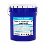 Мастика гидроизоляционная Bitumast, металлическое ведро, 21,5 л