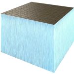 Панель Ruspanel RPG Basic на основе экструдированного пенополистирола односторонняя 2500х600х80 мм