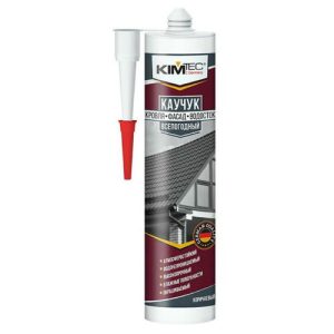 Герметик для кровли KIM TEC 310мл каучуковый коричневый