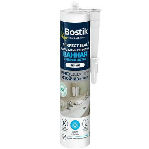 Герметик силиконовый Bostik Perfect Seal Ванная Экстра белый 280 мл