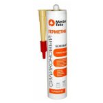 Герметик силиконовый MASTERTEKS PM универсальный 290мл бежевый