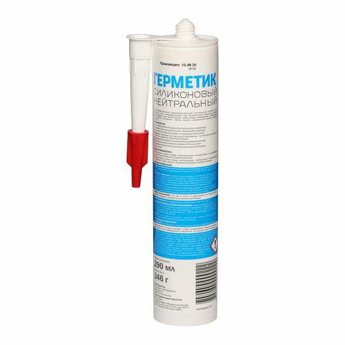 Герметик силиконовый MASTERTEKS PM нейтральный 290мл белый — изображение 2