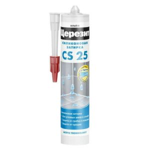 Герметик силиконовый Церезит CS 25 280мл белый