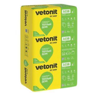 Утеплитель Теплый Дом Vetonit 1170х610х50 мм 14 шт