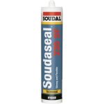 Клей-герметик эластичный Soudal Soudaseal 235 SF 101637 с прочным креплением белый 290 мл