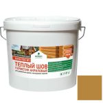 Герметик акриловый межшовный Prosept для деревянных конструкций медовый 3 кг