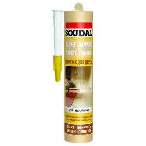 Герметик акриловый паркетный Soudal бук 300 мл
