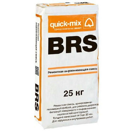 Смесь ремонтная выравнивающая Quick-Mix 25 кг