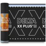 Мембрана диффузионная Delta XX Plus Universal с монолитным функциональным слоем из TPU и двумя зонами проклейки 1,5х50 м 75 м2