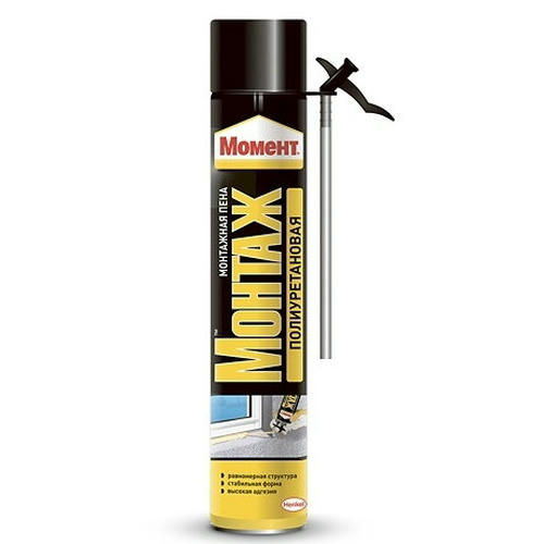Пена монтажная Момент Монтаж стандартная 750 мл