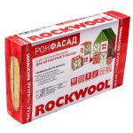 Утеплитель Rockwool Рокфасад - 1000*600*100мм 1.20000м2 0.120000м3