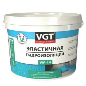 Гидроизоляция эластичная VGT WP-14 1,3 кг