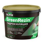 Гидроизоляция эластичная Glims GreenResin на водной основе 7 кг