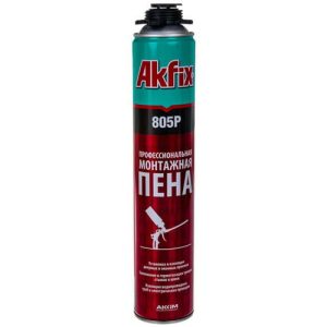 Пена монтажная профессиональная Akfix 850P 65л. 850 гр/TURKEY