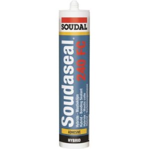 Клей-герметик быстрого отверждения Soudal Soudaseal 240 FC 106912 серый 600 мл