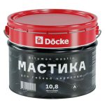 Мастика для гибкой черепицы Docke 10,8 кг