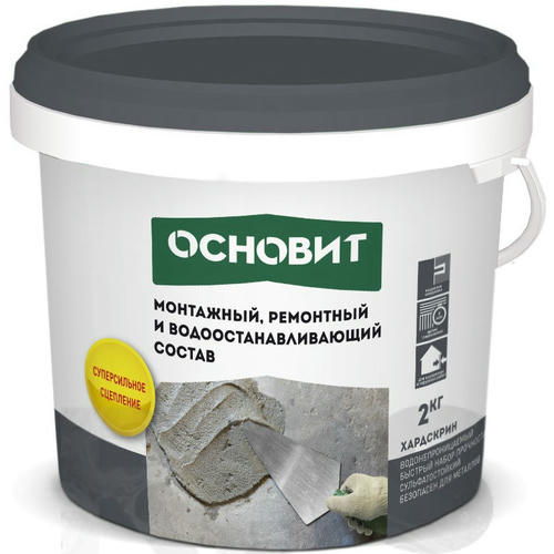 Ремонтный состав Основит Хардскрин RC10 R 2 кг