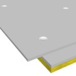 Сэндвич-панель звукоизоляционная ЗИПС-Z4 1200х600х42,5 мм с комплектом крепежа