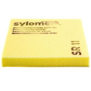 Виброизолирующий эластомер Sylomer SR 11 жёлтый 1500х400х12,5 мм