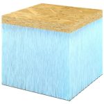 Панель Ruspanel RPG Sandwich OSB+RPG односторонняя 2400х600х90 мм