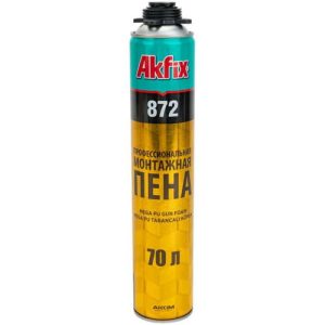 Пена монтажная профессиональная Akfix 70л.1020 гр/TURKEY