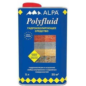 Средство гидроизолирующее POLYFLUID (5л)