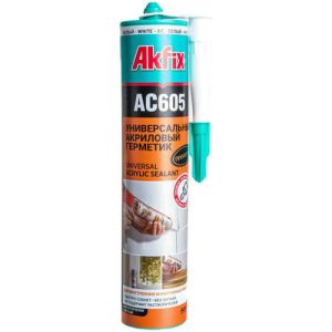 Герметик акриловый белый Akfix 310 мл