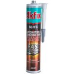 Герметик полиуретановый быстросохнущий серый Akfix 310 мл/TURKEY