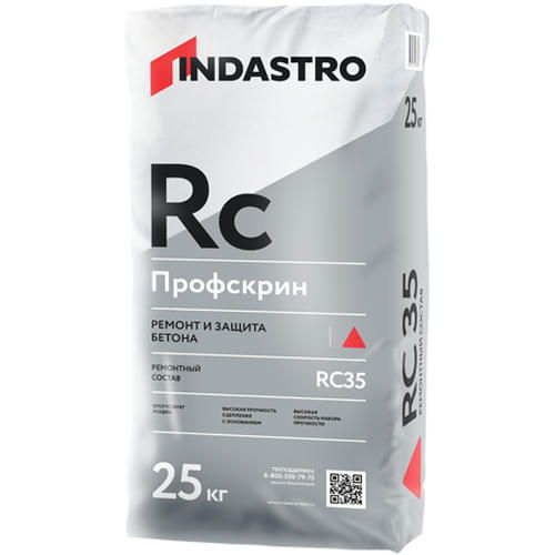 Ремонтный состав Indastro Профскрин RC35 25 кг