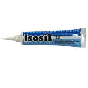 Герметик силиконовый Isosil 108-1091 S201 бесцветный 115 мл