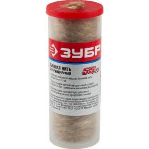 Нить льняная сантехническая Зубр 55 м 4-51992-055