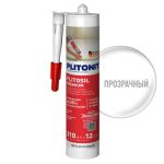 Герметик силиконовый PLITONIT plitosil Premium для влажных помещений 310мл прозрачный