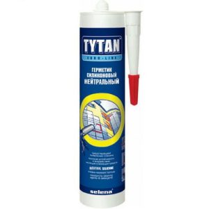 Герметик силиконовый Tytan Euro-Line нейтральный бесцветный 290 мл
