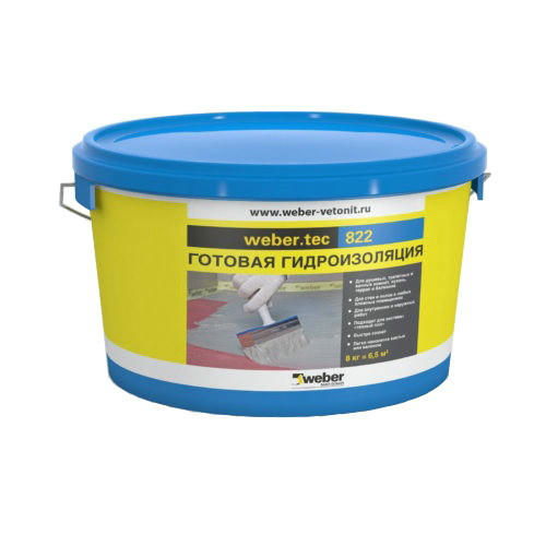 Мастика полимерная Weber.tec 822 серая 8 кг