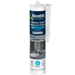 Герметик силиконовый Bostik Perfect Seal Ванная прозрачный 280 мл