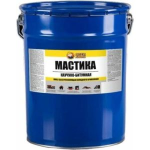 Мастика Каучуко-битумная МКБ Оптилюкс (16кг)