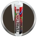 Герметик силиконизированный VGT венге 0,4 л