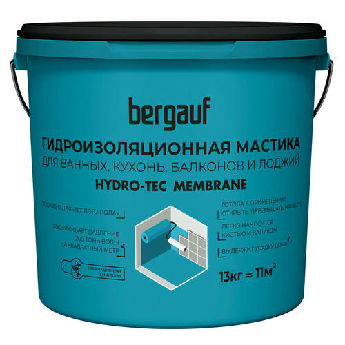 Гидроизоляция Bergauf Hydro-Tec Membrane 13 кг