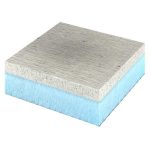 Панель тепло-звукоизоляционная Ruspanel RPG Sandwich SML+RPG 1200х600х30 мм односторонняя