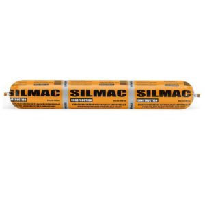 Герметик силиконовый для общестроительных работ Silmac Construction серый 590 мл