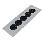 Подрозетник звукоизоляционный Ультракустик пятипостовой