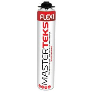 Пена монтажная MASTERTEKS эластичная FLEXI PRO всесезонная 770мл