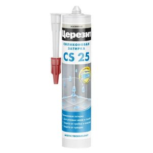 Герметик силиконовый Церезит CS 25 280мл жасмин