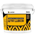 Герметик акриловый Lakom для межпанельных швов 25 кг