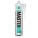 Герметик силиконовый MASTERFIX санитарный 280мл бесцветный